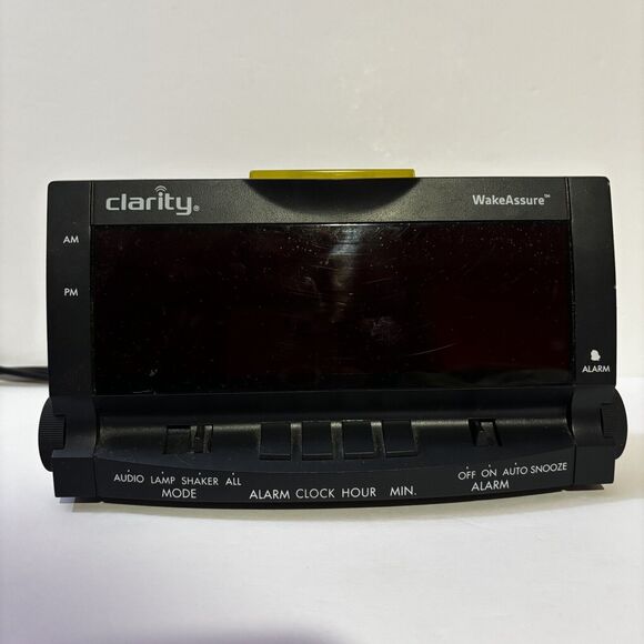 Clarity Wake Assure Loud Alarm Clock Hearing Loss, Low Vision - No Bed Shaker - Picture 1 of 6